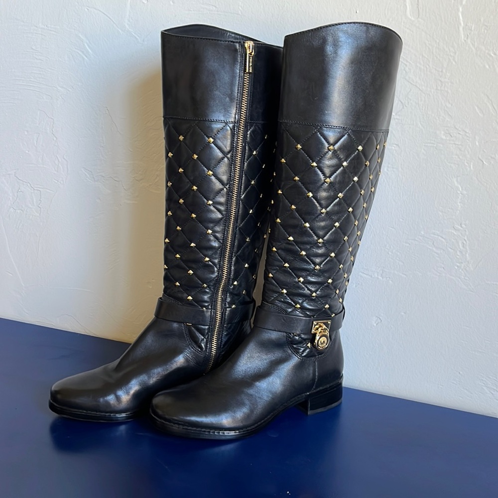 Michael Kors studded boots — Size 7M